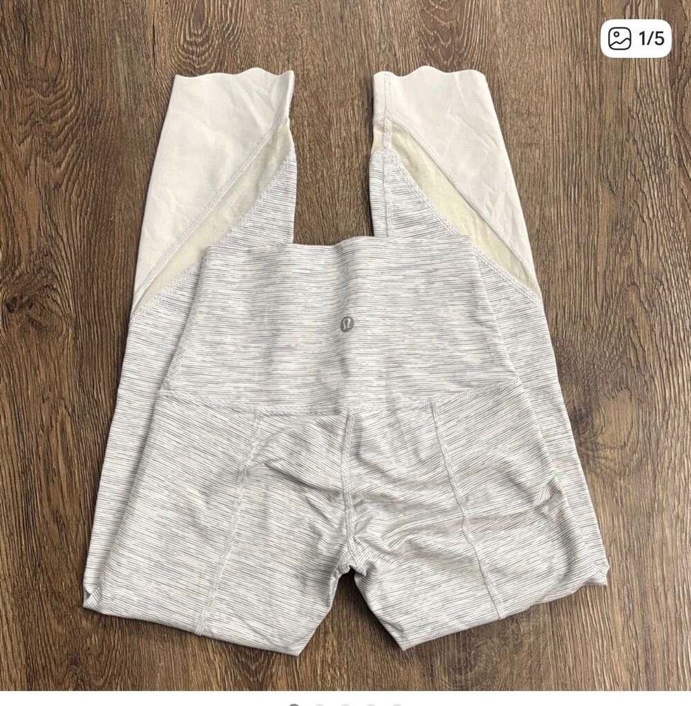 Lululemon Wunder Under High-Rise Crop 23" Wee Are From Space Nimbus Battleship